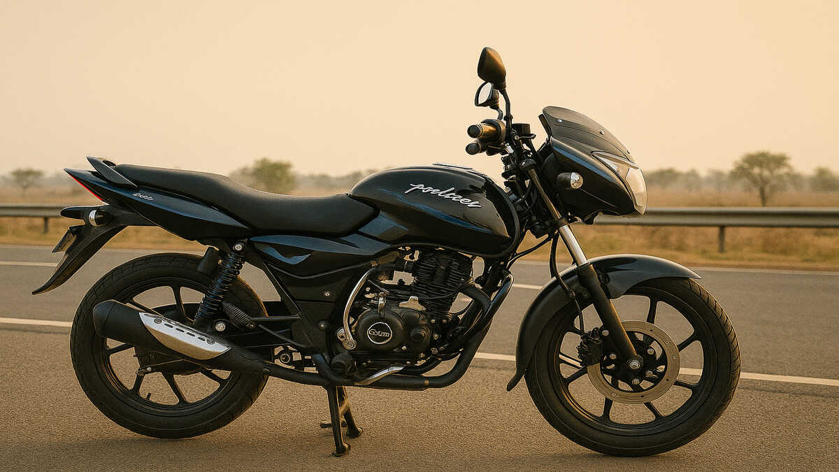 Bajaj Pulsar 125 side profile